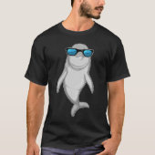 Dolphin - zonnebril t-shirt (Voorkant)