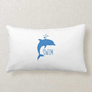 Dolphin zwemmen kussen
