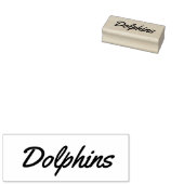 Dolphins ラバースタンプ rubberstempel (Gestempeld)