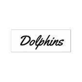 Dolphins ラバースタンプ rubberstempel (Afrduk)