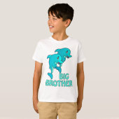 Dolphins Big Brother Dolphin Kinder T-shirt (Voorkant volledig)