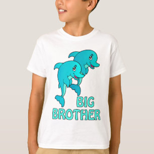 Dolphins Big Brother Dolphin Kinder T-shirt