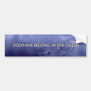 DOLPHINS BINNEN DE OCEAAN STICKER