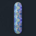 Dolphins Couple Skateboardfamilie Persoonlijk Skateboard<br><div class="desc">Dolfijnkoppel GEMIGNEERD schilderen</div>