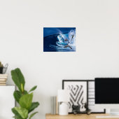 Dolphins Dance Poster (Thuiskantoor)