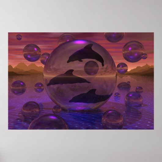 Dolphin's Escape Poster (Voorkant)