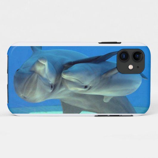 Dolphins iPhone Case (Achterkant (horizontaal))