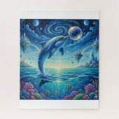 Dolphin's Leap into a Dream Legpuzzel (Verticaal)