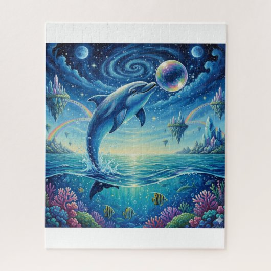 Dolphin's Leap into a Dream Legpuzzel (Verticaal)