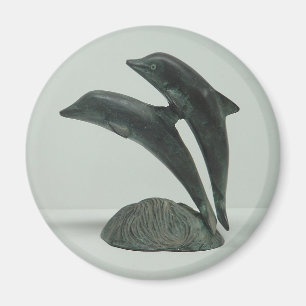 DOLPHINS-magneet - rond Magneet