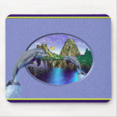 Dolphins Mousepad Muismat (Voorkant)