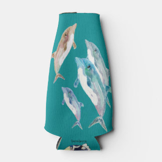Dolphins Ocean Bottle Cooler