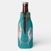 Dolphins Ocean Bottle Cooler (Fles Achterkant)