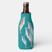 Dolphins Ocean Bottle Cooler (Fles Voorkant)