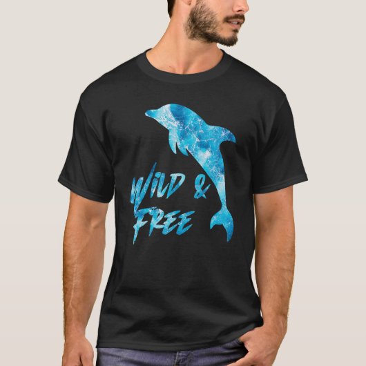 Dolphins  Ocean Sea Animal T-shirt (Voorkant)