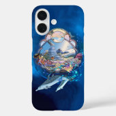 DOLPHINS ONDER DE BEACH PARTIJ Case-Mate iPhone CASE (Achterkant)