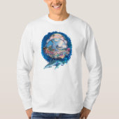 DOLPHINS ONDER DE BEACH PARTIJ T-SHIRT (Voorkant)