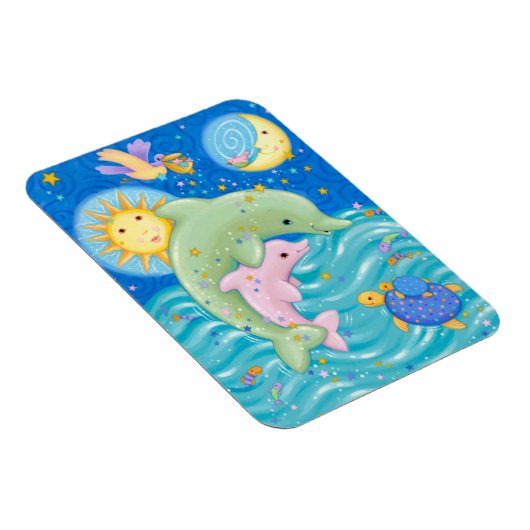 Dolphins Play Magneet (Rechterzijde)