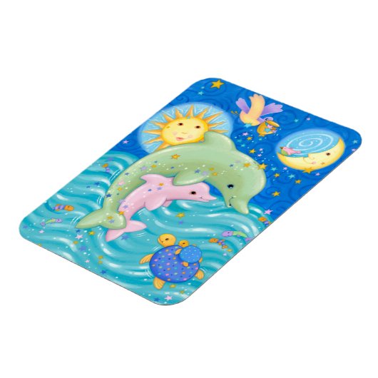Dolphins Play Magneet (Linkerzijde)