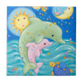 Dolphins Play Tegeltje (Voorkant)