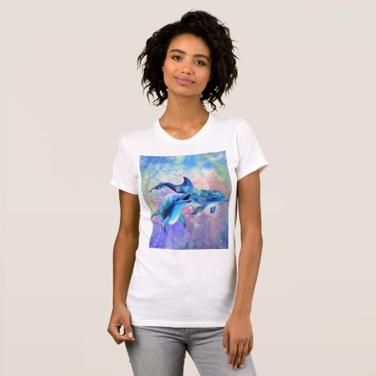 Dolphins T-Shirt (Voorkant volledig)