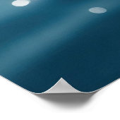 Dolphins Valentine Tropical Love Heart Ocean  Poster (Hoek)