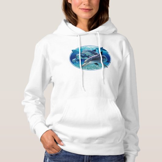 DOLPHINS VAN EKLEKTIX HOODIE (Voorkant)