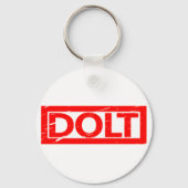 Dolt Stamp Sleutelhanger (Achterkant)