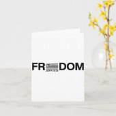 Dom American Flag Christ Is King  Kaart (Gele Bloem)