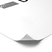 Dom American Flag Christ Is King Sets You Design  Poster (Hoek)