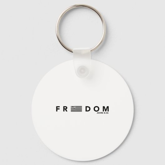 Dom American Flag Christ Is King Sets You Design Sleutelhanger (Voorkant)