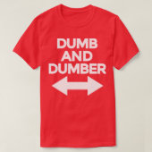 Dom en dommer 2 t-shirt (Design voorkant)