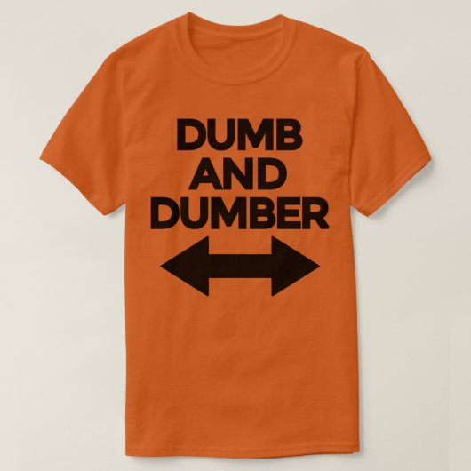 Dom en Dumber 1 T-shirt (Design voorkant)