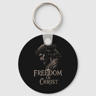 Dom In Christus geloof Jezus gezicht kroon van Ns Sleutelhanger