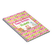 Dom, leeuw, schapen en ballonnen notitieboek (Rechterzijde)