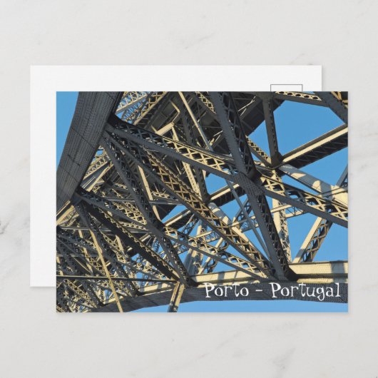 Dom Luis Bridge in Porto. Portugal Briefkaart (Voorkant / Achterkant)