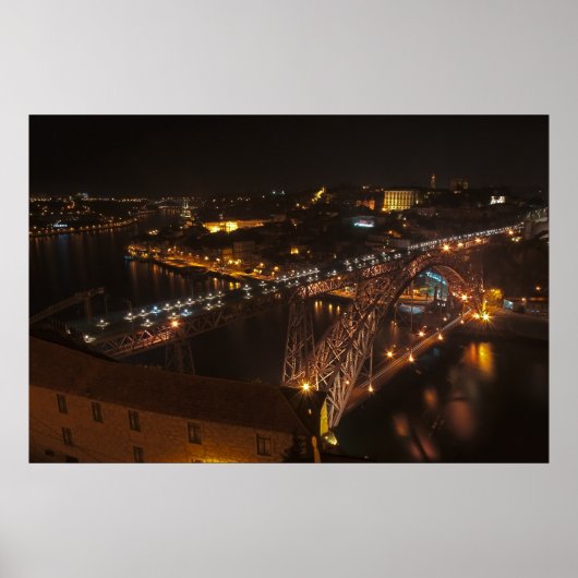 Dom Luis Iron Bridge in Porto Poster (Voorkant)