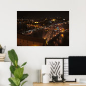 Dom Luis Iron Bridge in Porto Poster (Thuiskantoor)