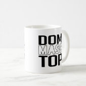 Dom masc top koffiemok (Voorkant rechts)
