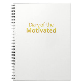 DoM - Notebook of the Motivated (White) Notitieboek