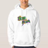 Dom Pauli Hoodie - Wit (Voorkant)