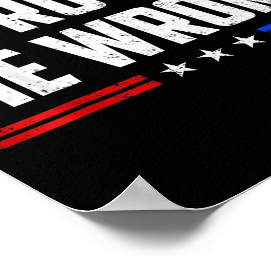 Dom Prove Me Wrong Funny Jokes Men Women Boys Girl Poster (Hoek)