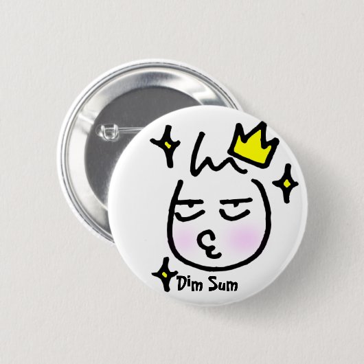 Dom Som Ronde Button 5,7 Cm (Voorkant /achterkant)