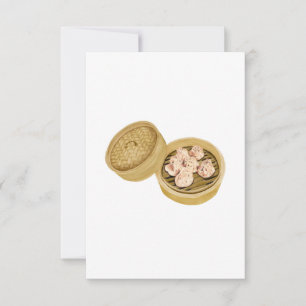 Dom Som   Shumai   烧 麦 Bedankkaart