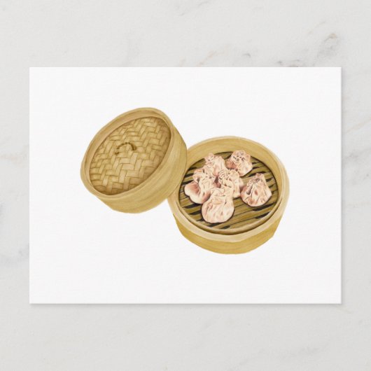 Dom Som | Shumai | 烧 麦 Briefkaart (Voorkant)