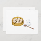 Dom Som | XiaoLongBao | 小 笼 包 Briefkaart (Voorkant / Achterkant)