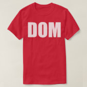 DOM T-SHIRT (Design voorkant)