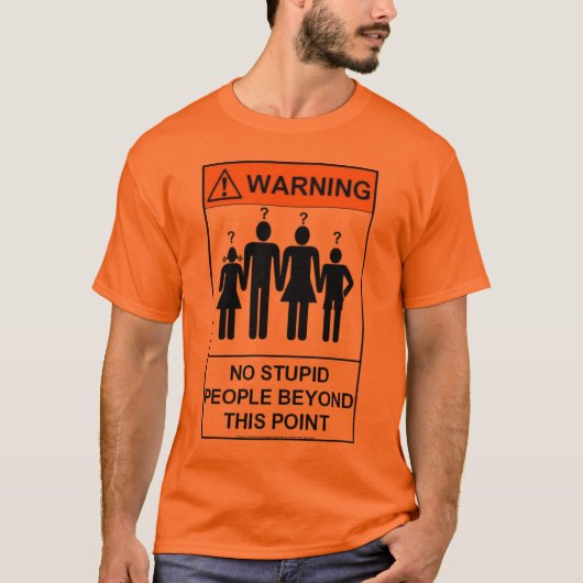 dom t-shirt (Voorkant)