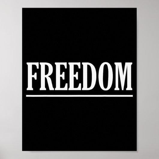 Dom Text Minimalist Design  Poster (Voorkant)