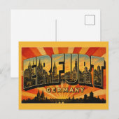Dom van Erfurt Duitsland Briefkaart (Voorkant / Achterkant)